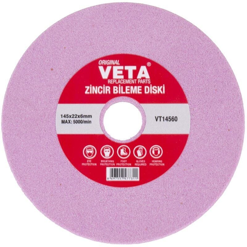 Veta Vt14560 Zincir Bileme Diski 145X22X6Mm