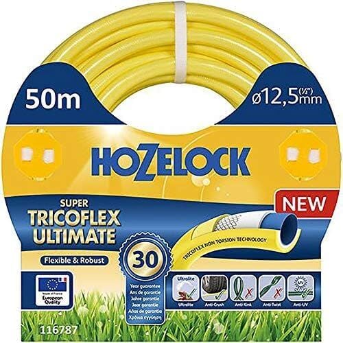 Hozelock Tricoflex 116787 Süper Hortum 1/2 50 m Çap 12,5 mm
