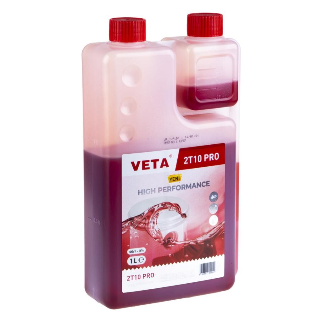Veta 2T10 PRO İki Zamanlı Motor Yağı- 12 Adet