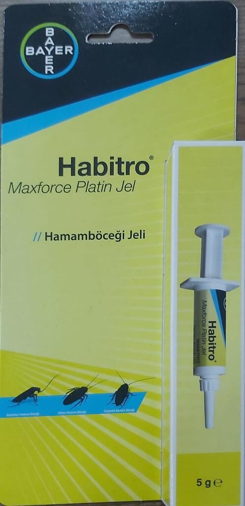 Bayer MaxForce Habitro Hamam Böceği Jeli 5 gr