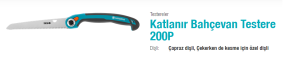 Gardena 8743 Katlanır Dal Budama Testeresi