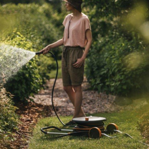 Fiskars 1023644 Arabalı Hortum Makarası Seti 30 mt