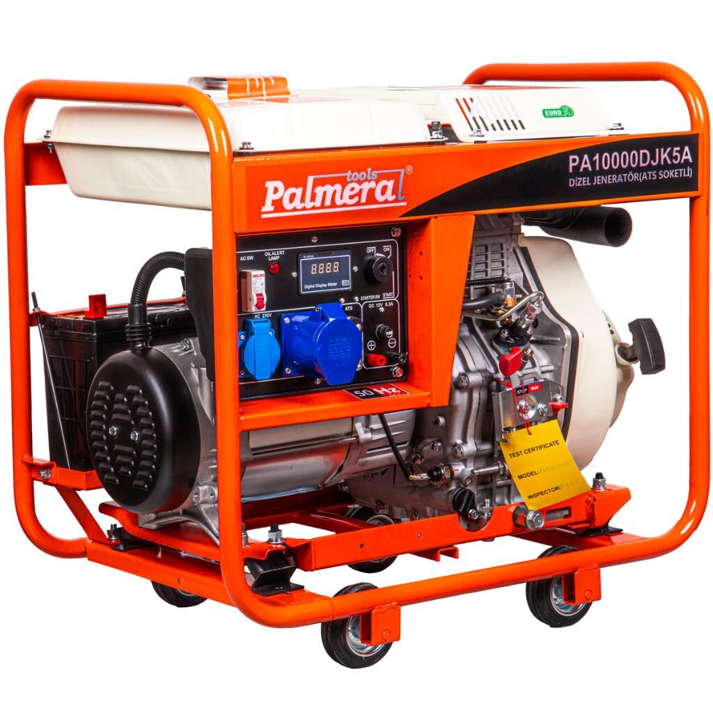 Palmera PA10000DJK5A3 EUR5 Dizel 9,3kVA Marş. Ats Uyumlu