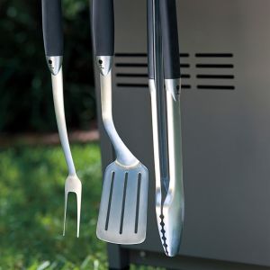 Weber 6630 Mangal Maşası, Çatalı ve Spatulası Üçlü Set