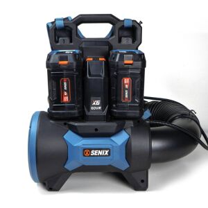 Senix BLBX6-M-EU Akülü Üfleme Makinesi 2x6.0Ah Akü+Şarj Cihazı