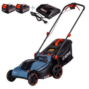 Senix LPPX2-M2-EU Akülü Çim Biçme Makinesi 2x4.0Ah