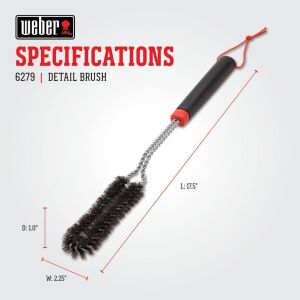 Weber 6279 Izgara Detay Fırçası 18'' 46 CM